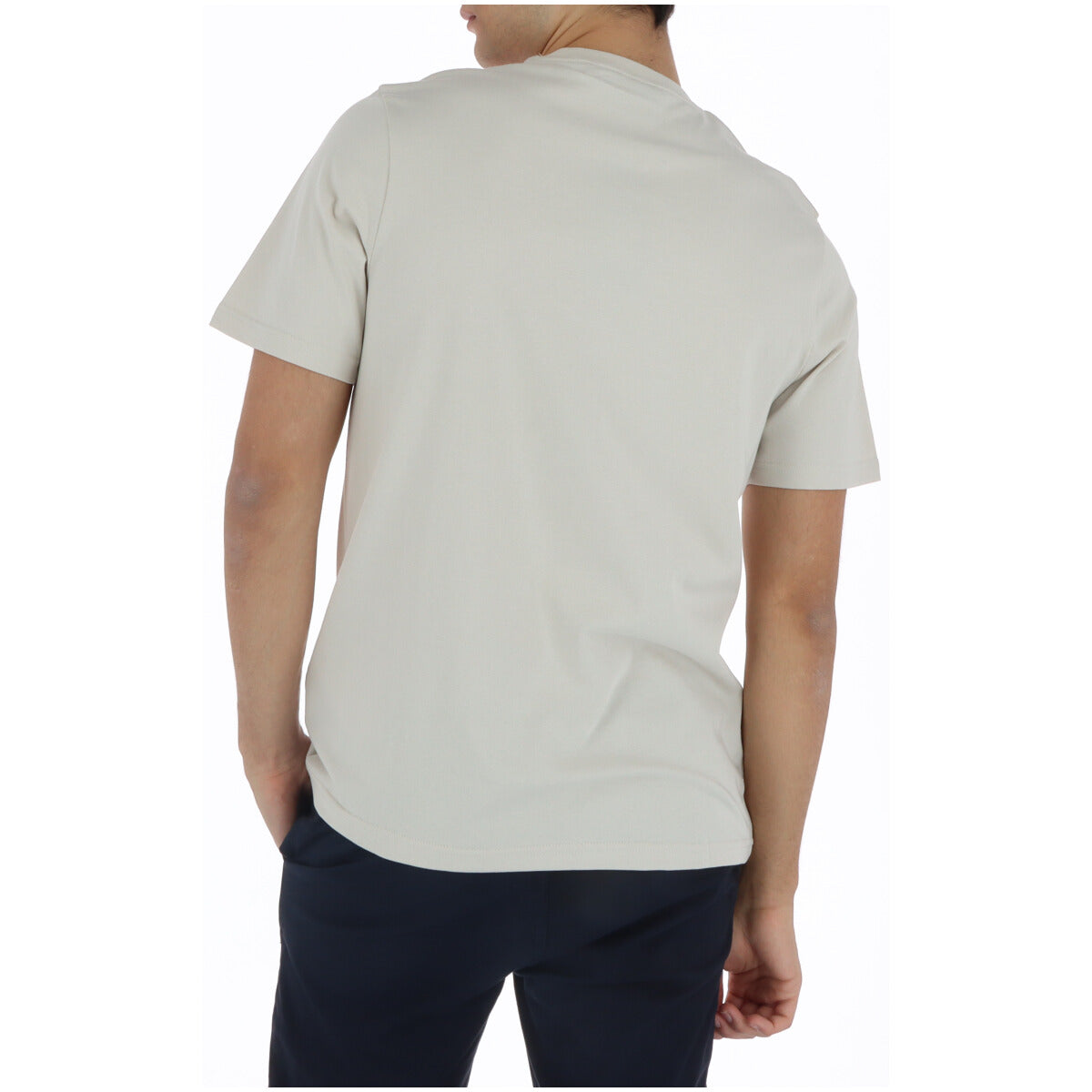 Lyle & Scott T-shirt homme — beige