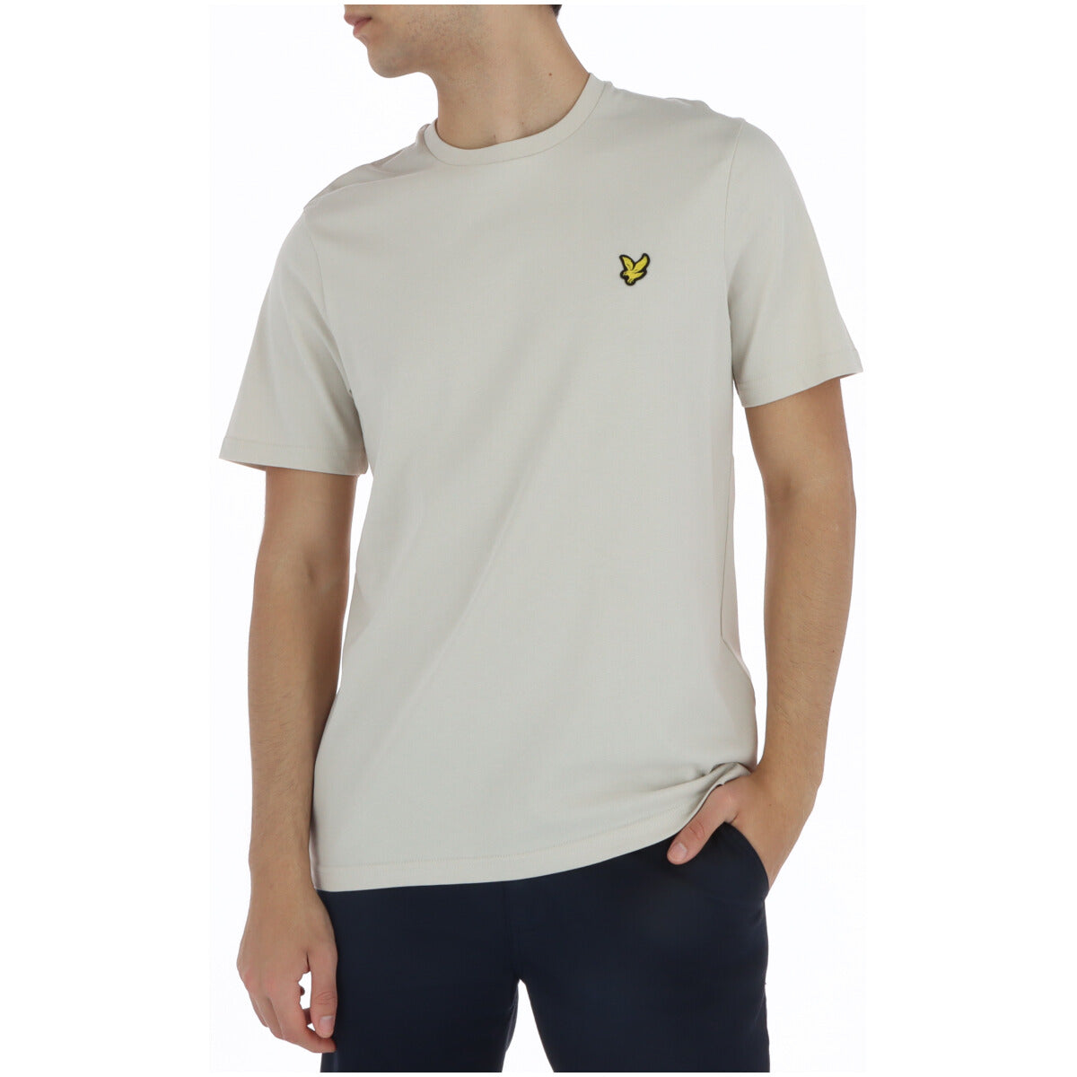 Lyle & Scott T-shirt homme — beige