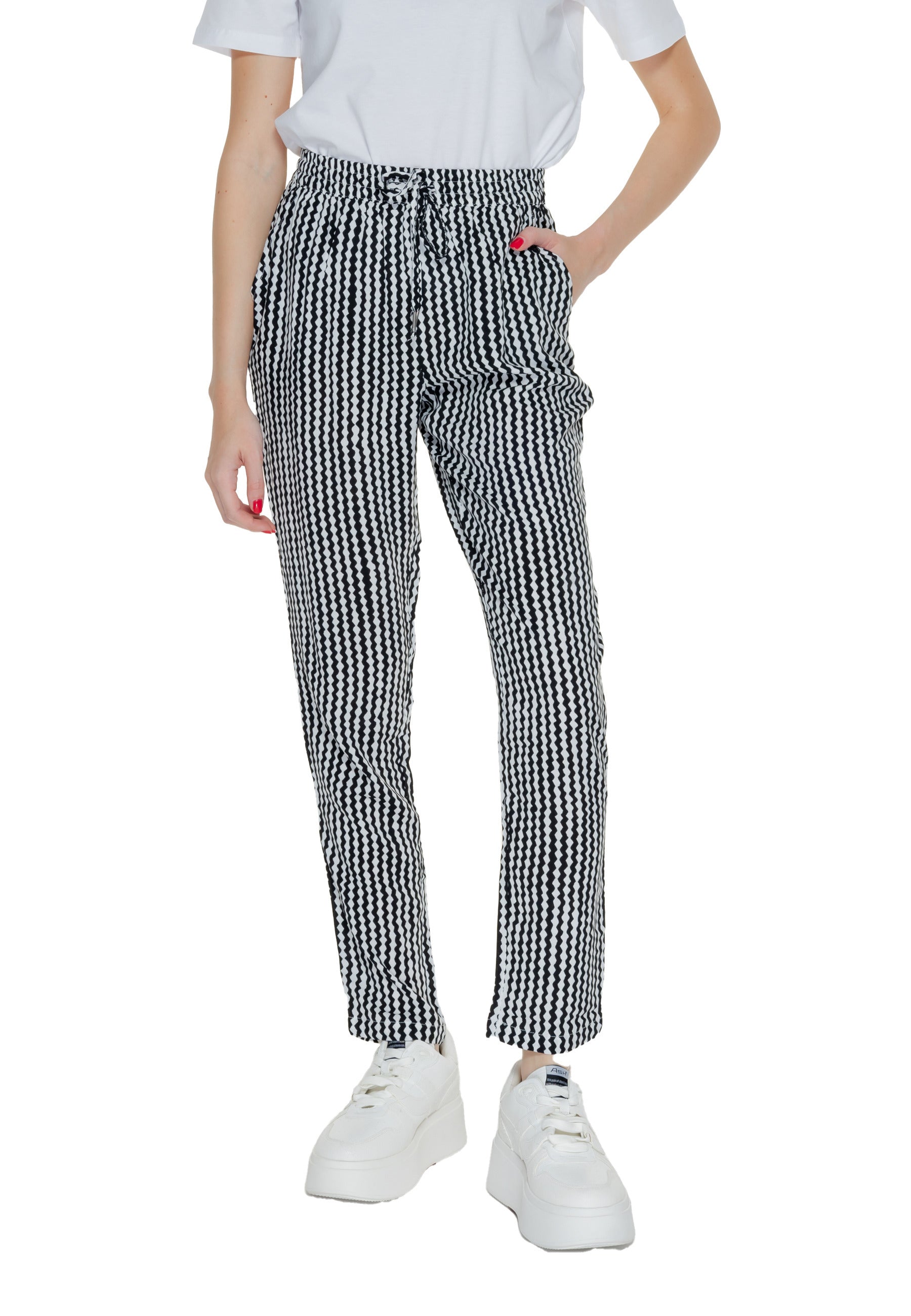 Only Pantalon femme Pantalons — black