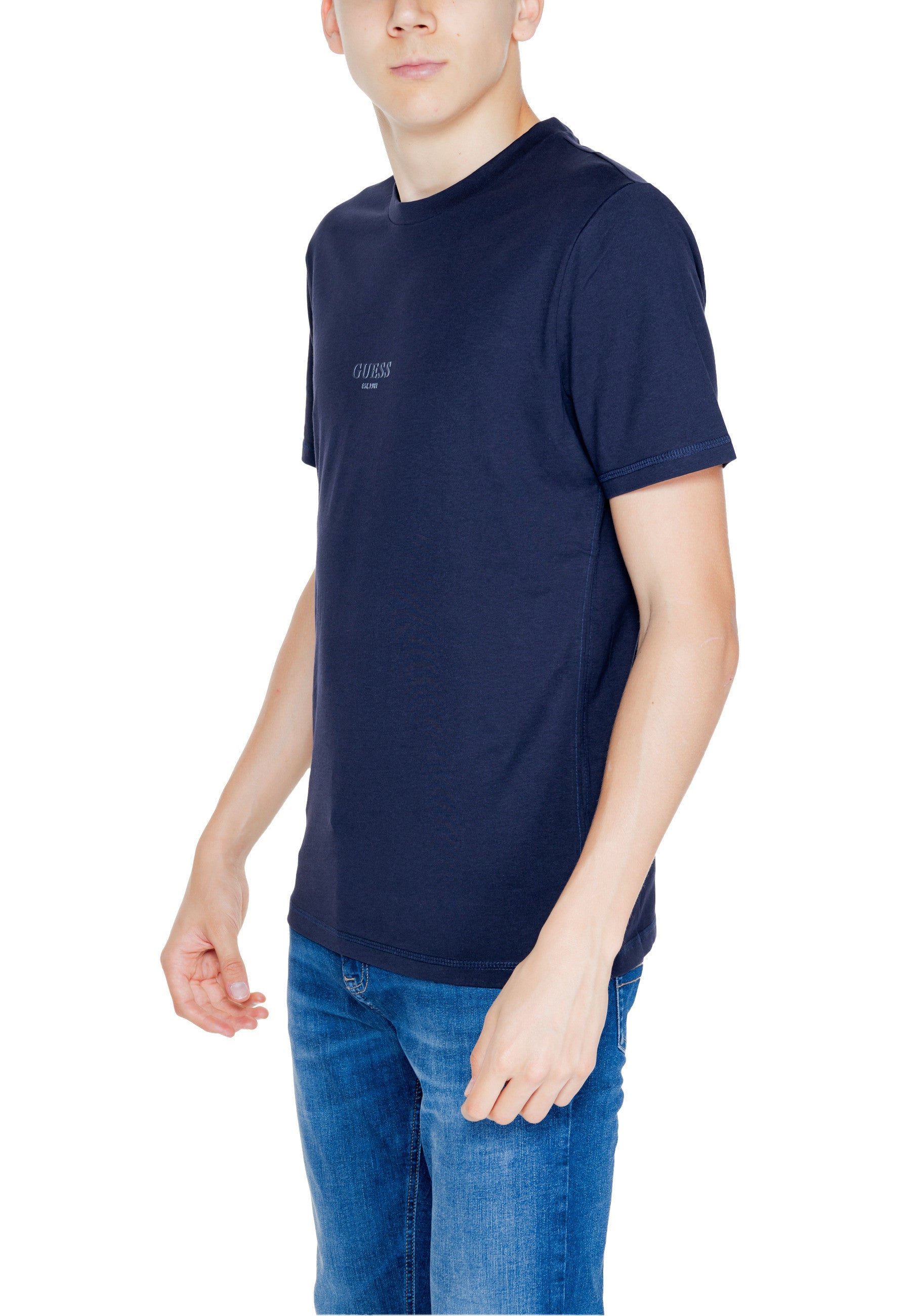 Guess T-shirt homme — blue