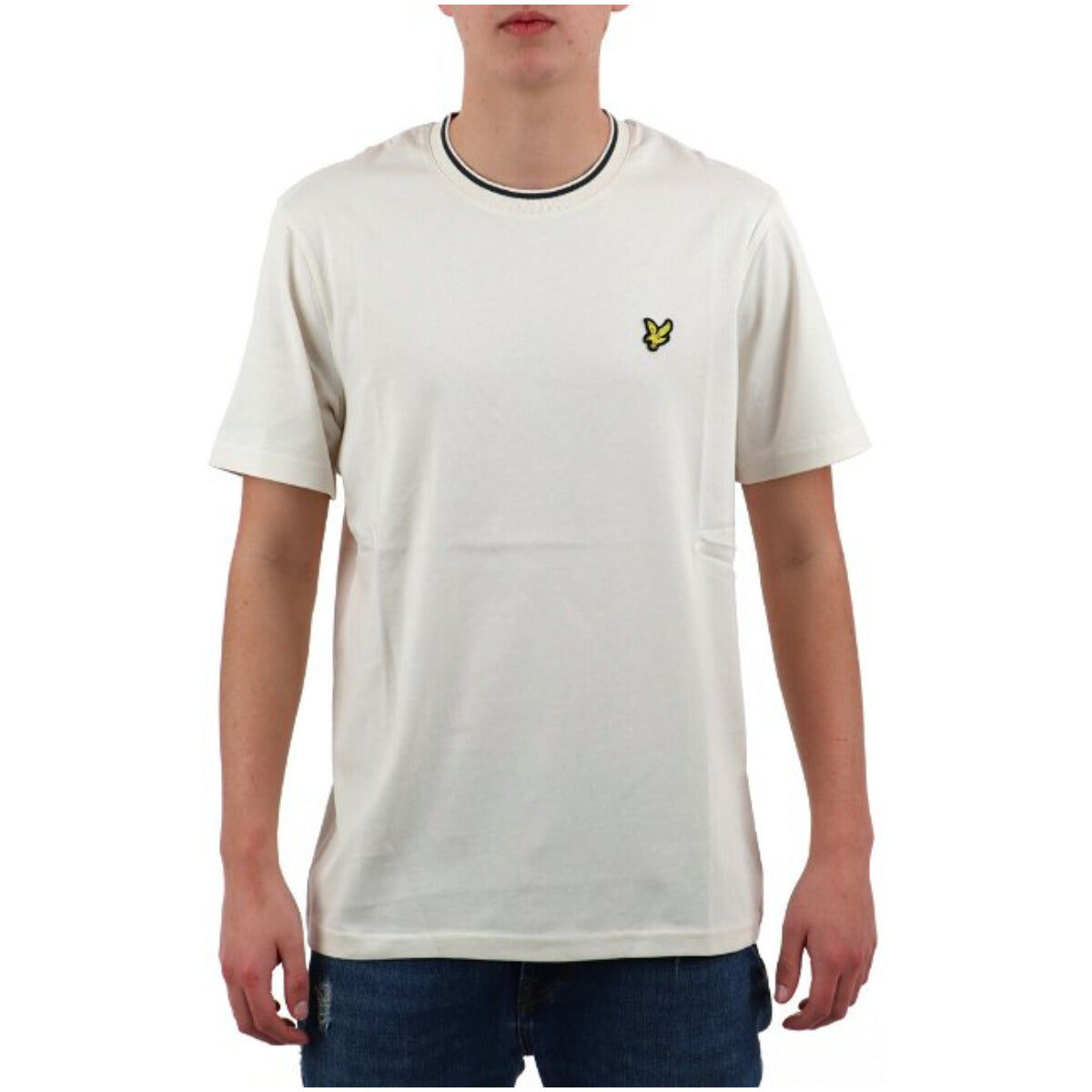 Lyle & Scott T-shirt homme — beige