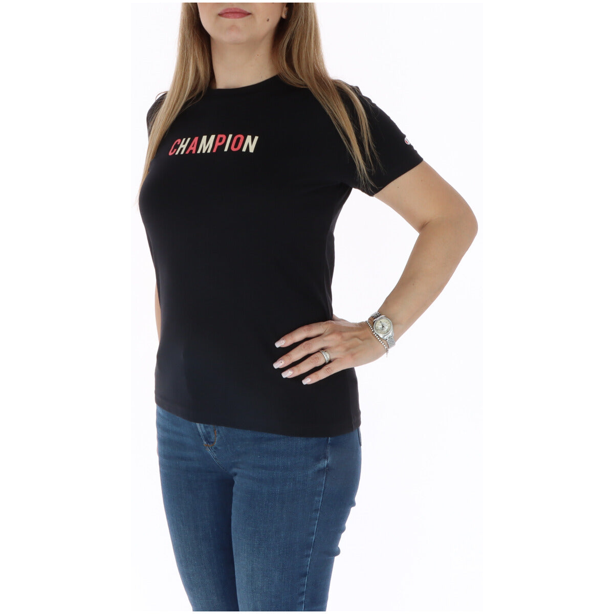 Champion T-shirt femme — black