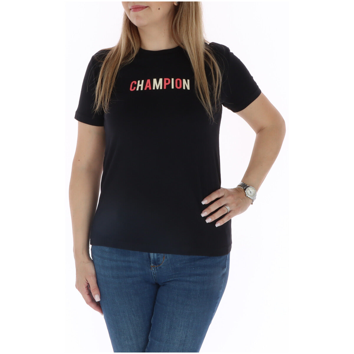 Champion T-shirt femme — black