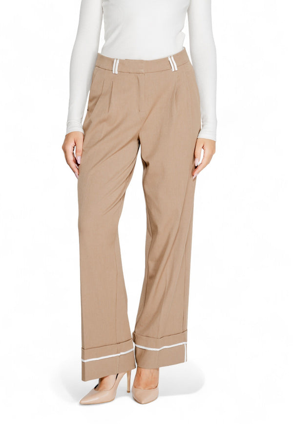 Only Pantalon femme Pantalons — brown