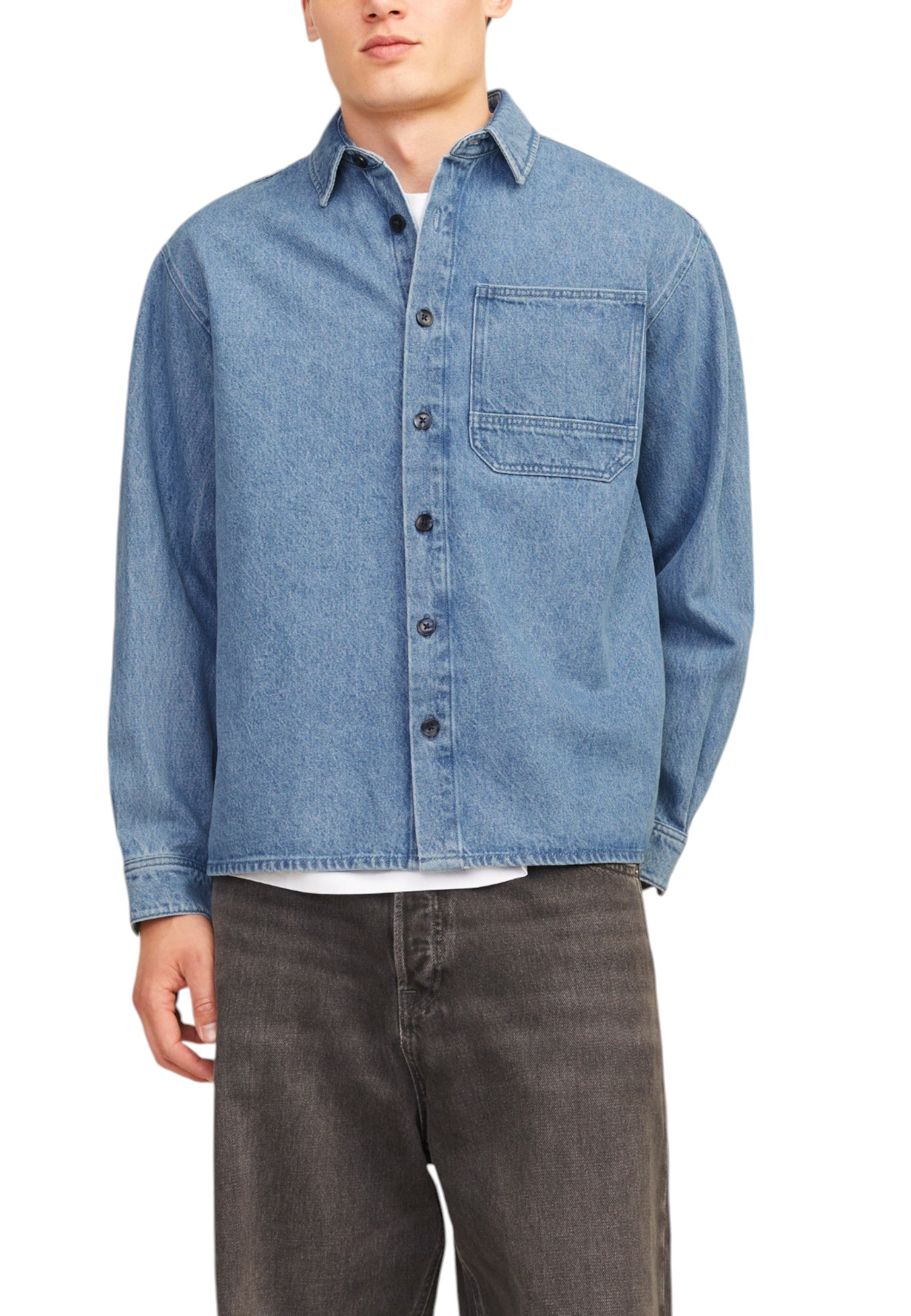 Jack & Jones Chemise homme Chemises — blue