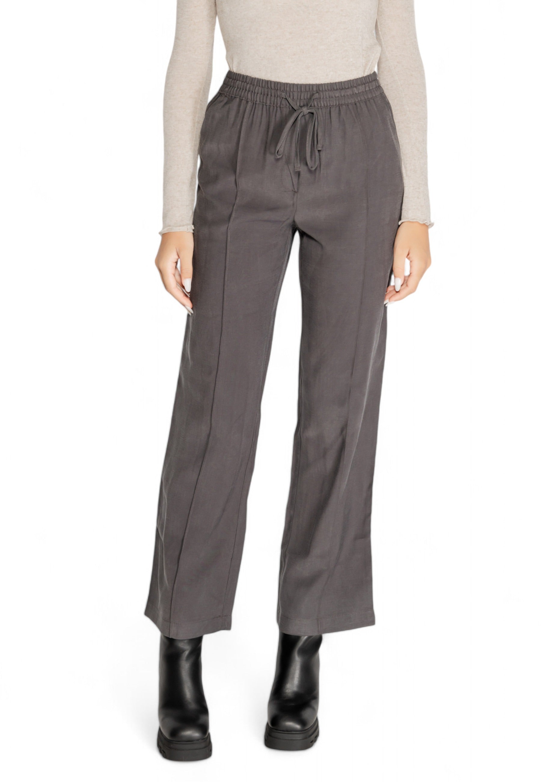 Jacqueline De Yong Pantalon femme Pantalons — grey