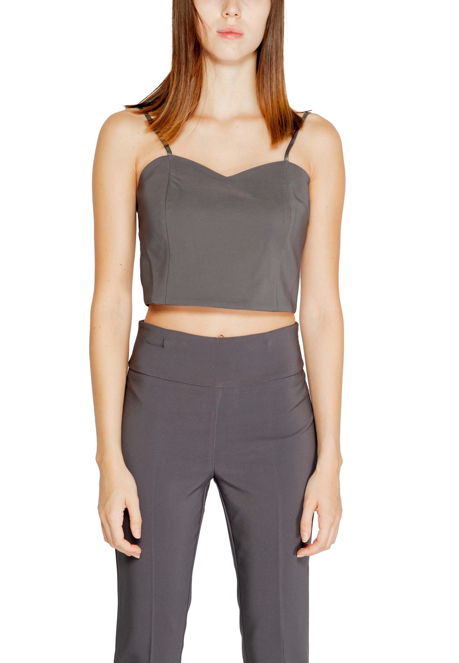 Rinascimento Vêtement femme Debardeurs — grey