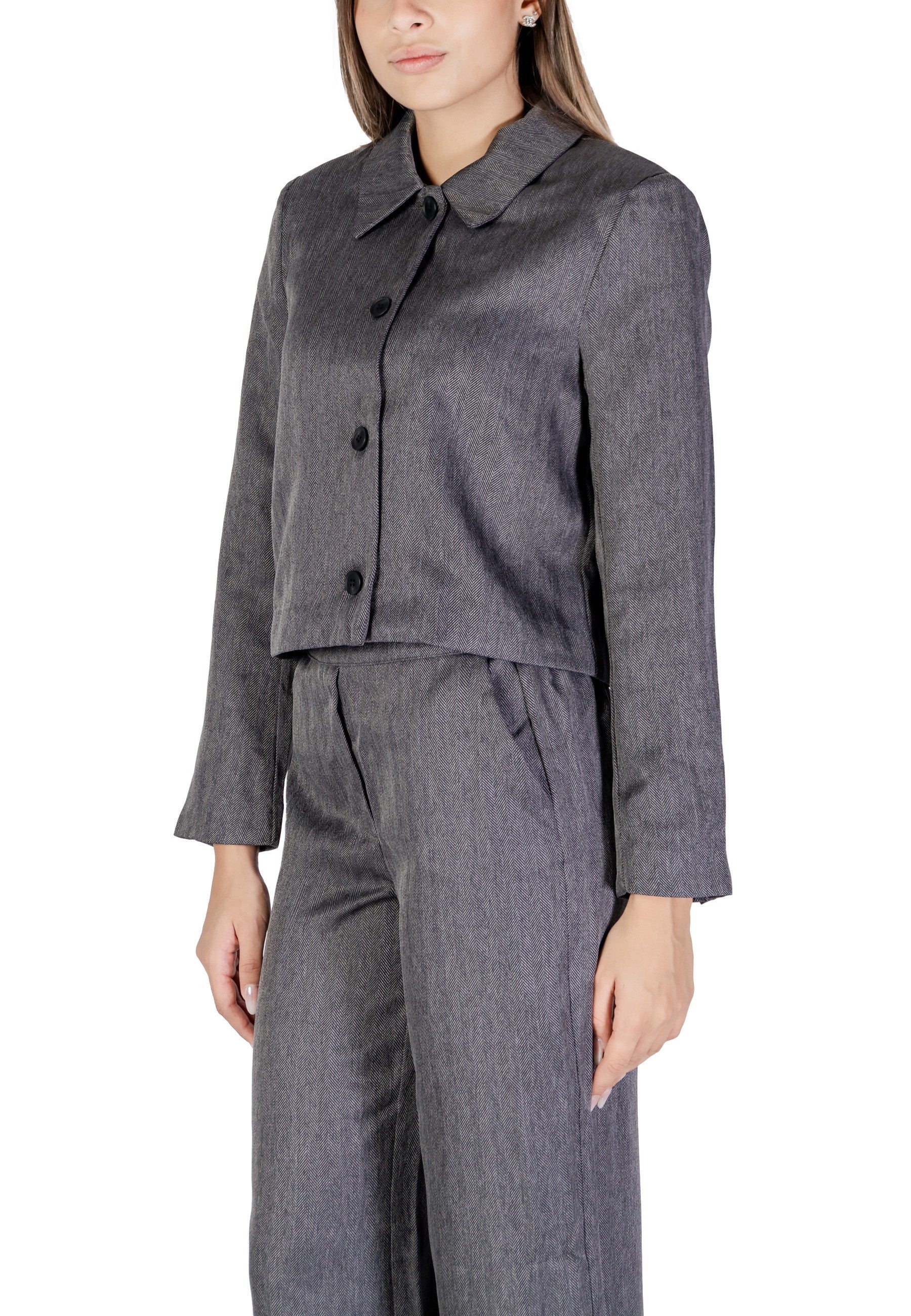 Jacqueline De Yong Vêtement femme Jaquettes — grey