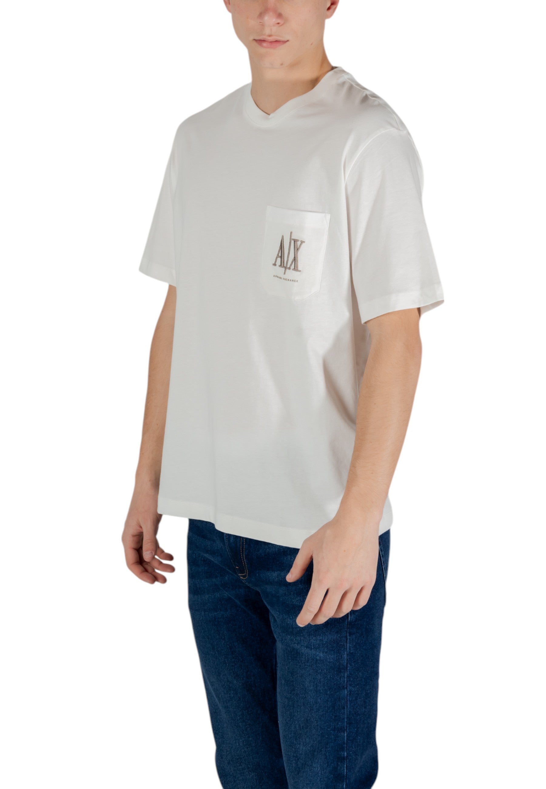 Armani Exchange T-shirt homme — white
