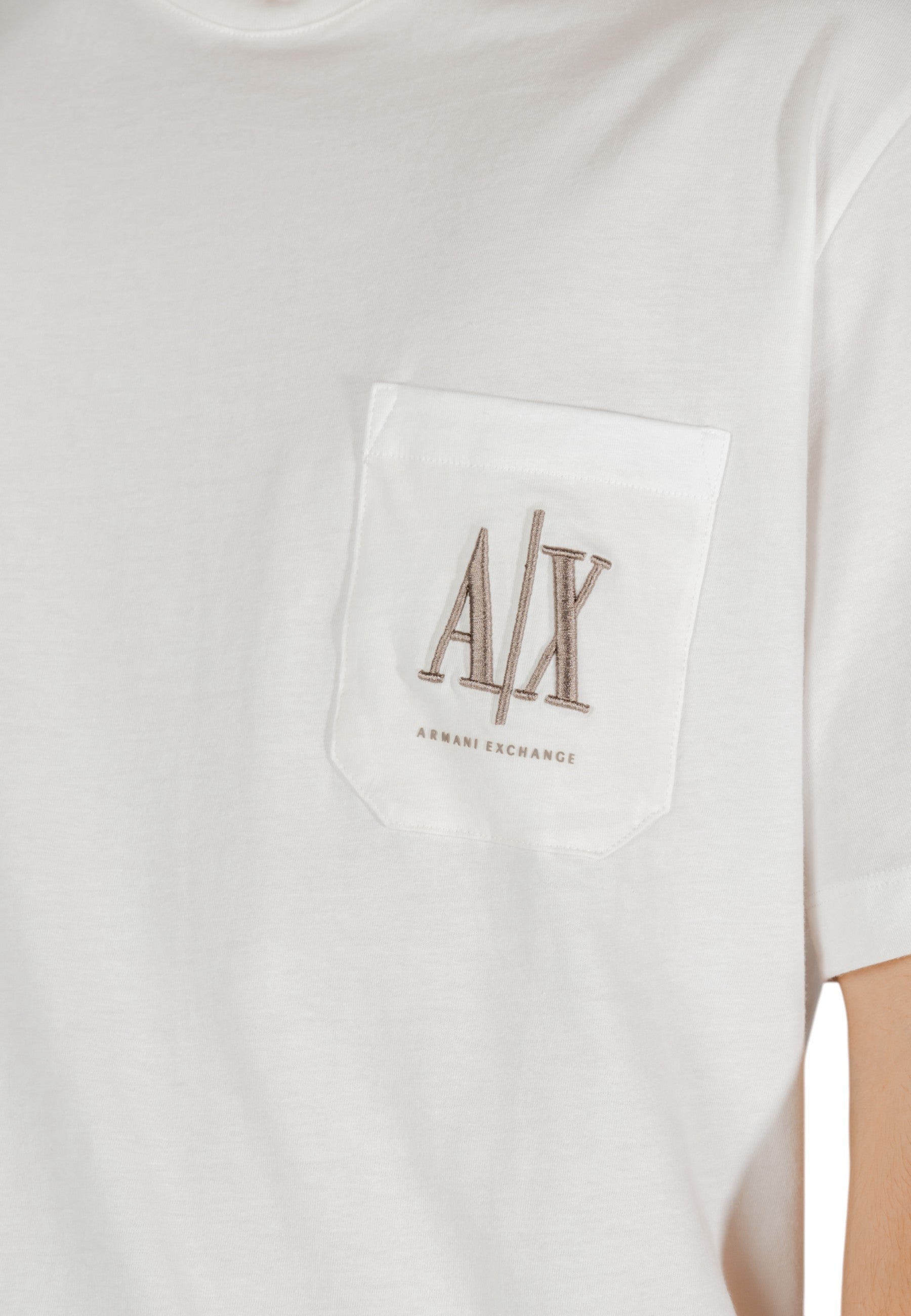 Armani Exchange T-shirt homme — white