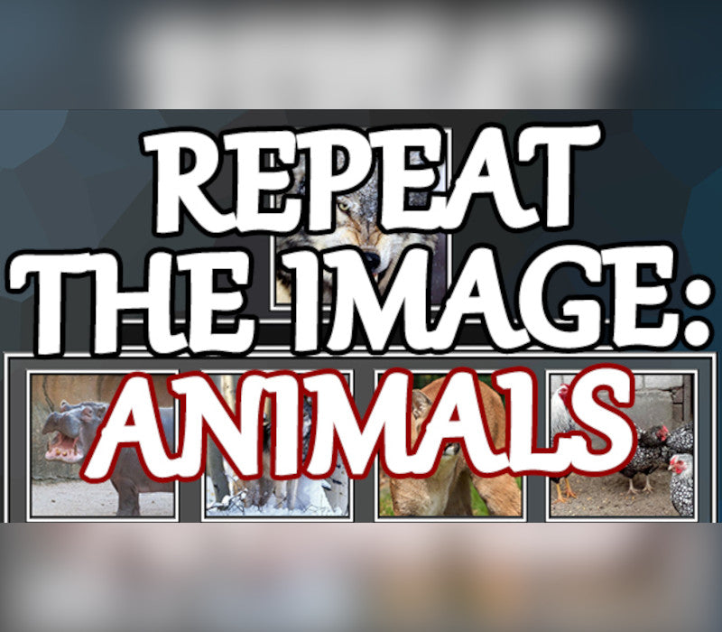 Repeat the image: Animals
