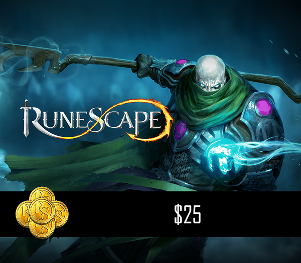Runescape $25 Prepaid Game Card