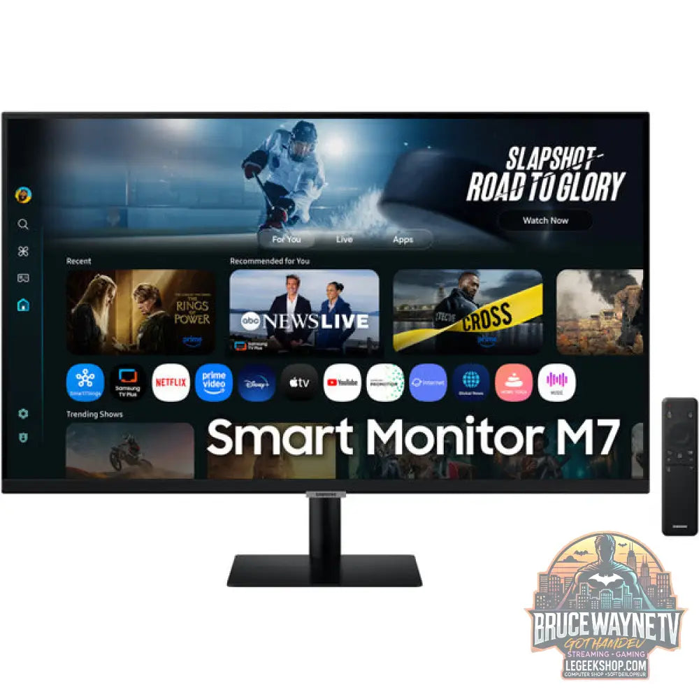 Samsung Smart AI Monitor S32FM700UU 32" 3840 × 2160 px VA 60 Hz - Samsung - vue 8