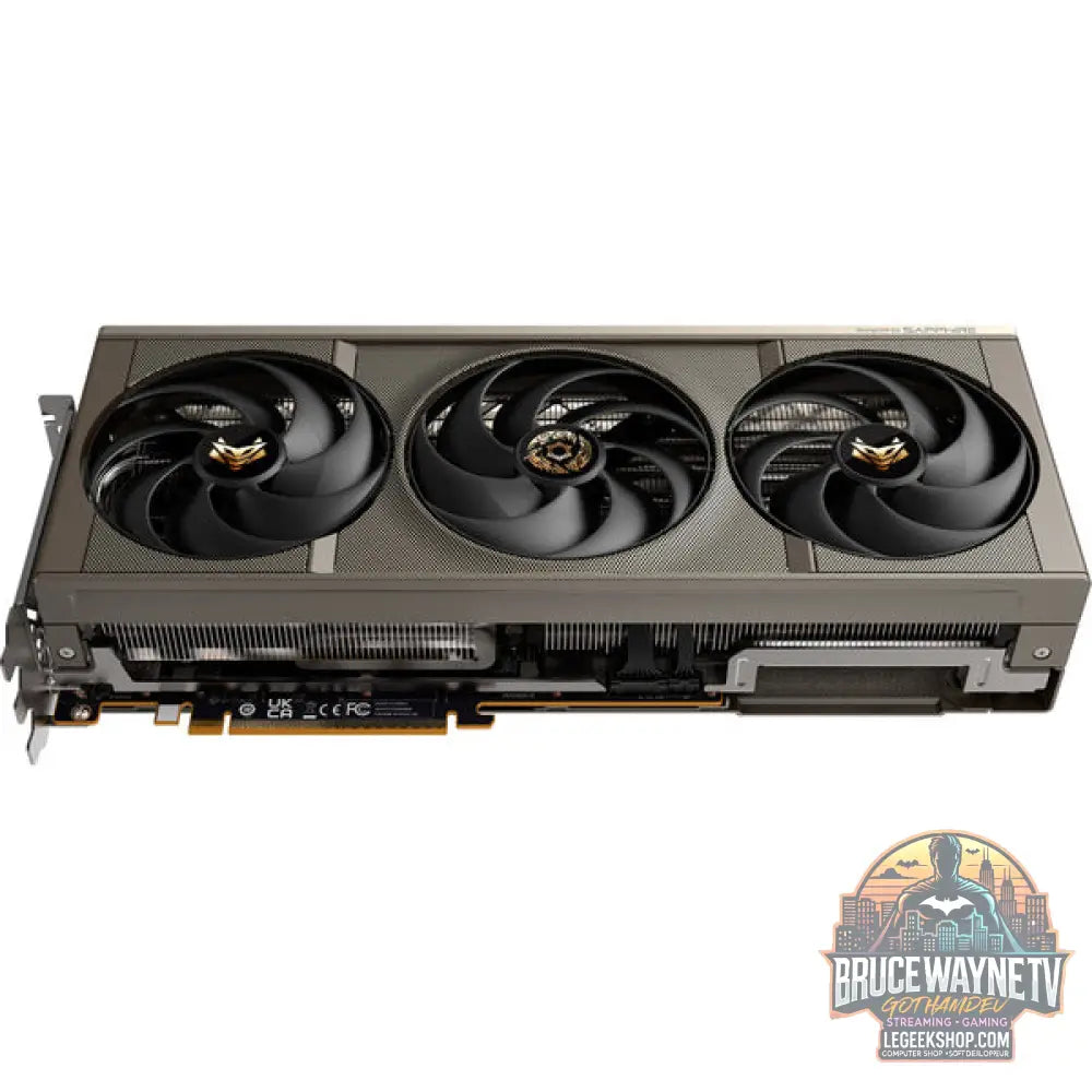 SAPPHIRE Radeon RX 9070 XT Nitro+ Crimson Desert Version, carte graphique argent, RDNA4, GDDR6, 2x DisplayPort, 2x HDMI 2.1 - SAPPHIRE - vue 5