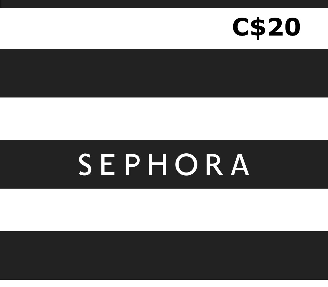 Sephora C$20 Gift Card CA