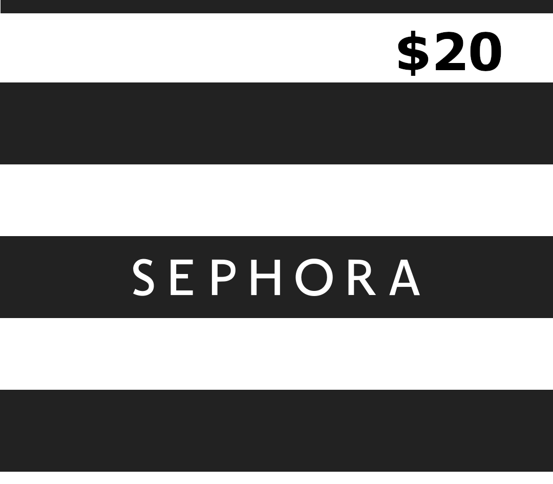 Sephora $20 Gift Card