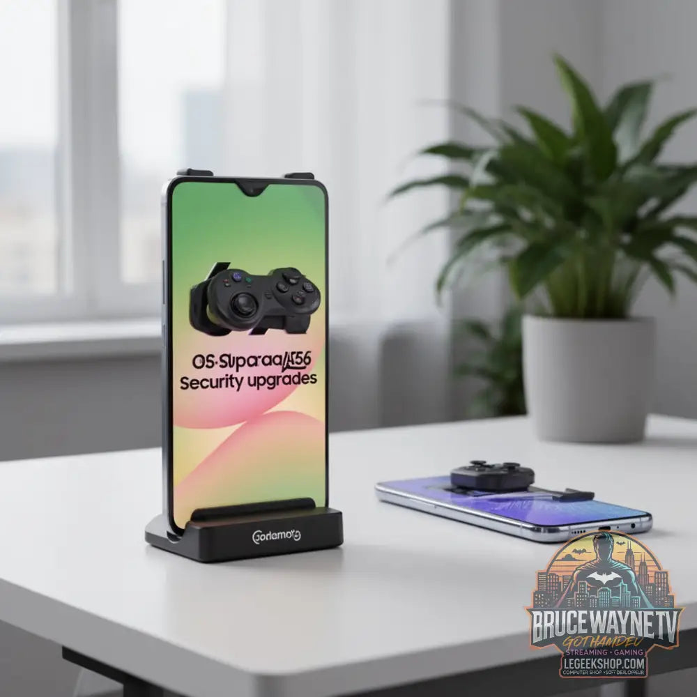 Smartphone Samsung Galaxy A56 — produit geek, vue 8, LeGeekShop