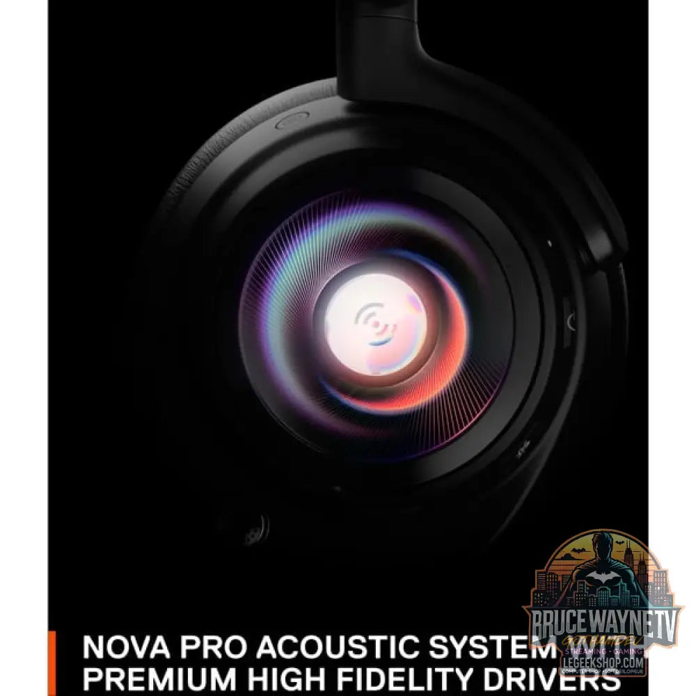 SteelSeries Arctis Nova Pro Wireless X, casque gaming - vue 3