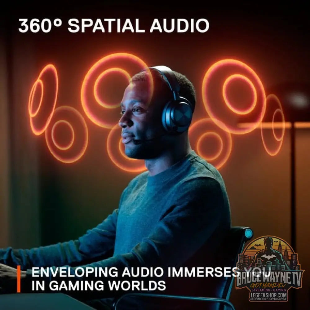SteelSeries Arctis Nova Pro Wireless X, casque gaming - vue 4