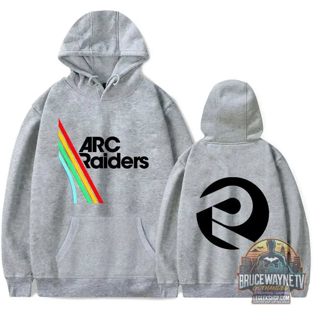 Sweat à Capuche Arc Raiders Oversized Hip Hop Rétro Unisexe - L’ / 3 - Sweat à Capuche