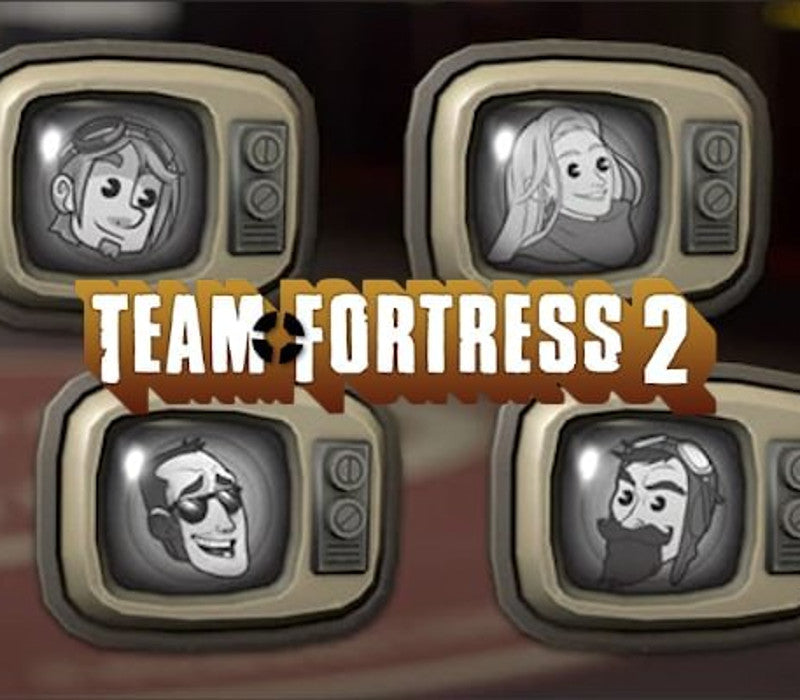 Team Fortress 2 Badges - Duncan's Kindhearted Kisser, Hannah's Altruistic Aspect, Sips' Selfless Simulacrum and Sjin's Generous Guise