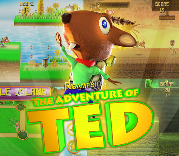 The Adventure of TED and the lost magic crystals