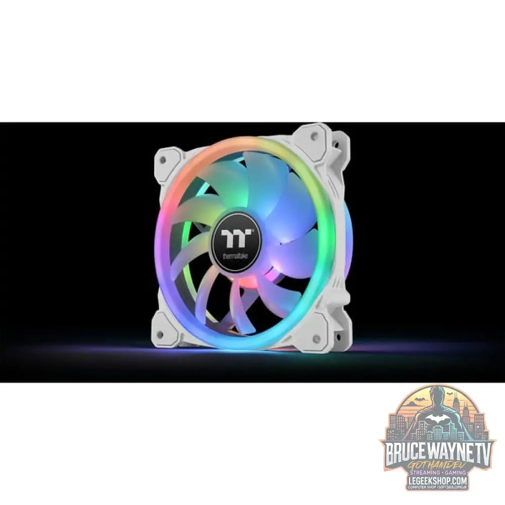 Thermaltake SWAFAN 14 RGB Radiator Fan TT Premium Edition White (3-Fan Pack), Gehäuselüfter - Thermaltake - vue 10