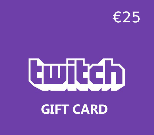 Twitch EUR 25 Gift Card BE