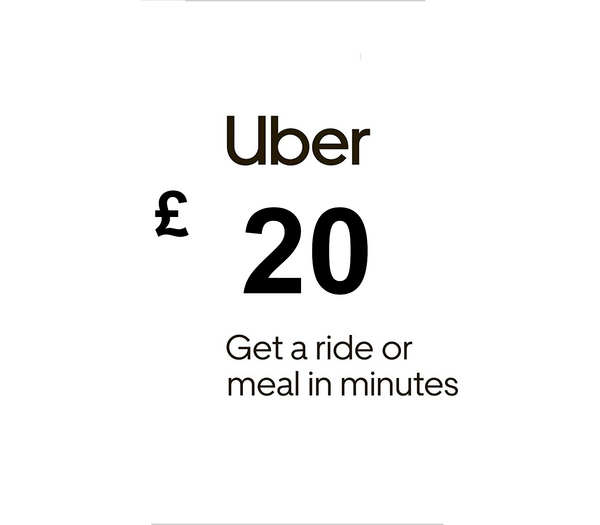 Uber GBP 20 Gift Card