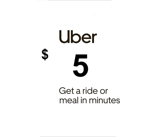 Uber $5 US Gift Card