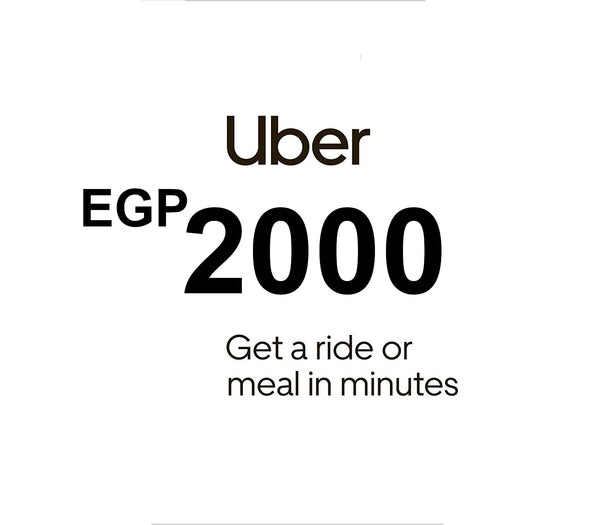 Uber EGP 2000 EG Gift Card EG