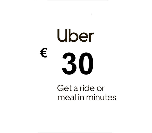 Uber EUR 30 Gift Card FR