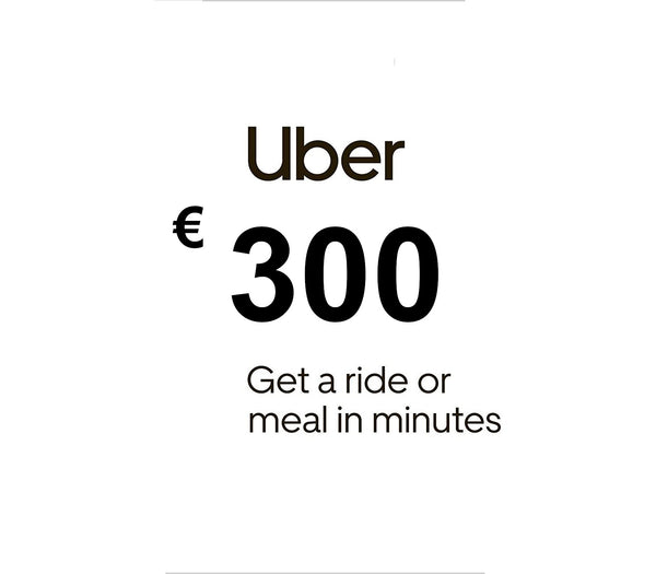 Uber EUR 300 Gift Card FR