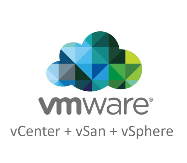 VMware vCenter Server 8 Standard + vSAN 8 Enterprise Plus + vSphere Hypervisor (ESXi) 8 Bundle CD Key (Unlimited Dell / Lenovo Devices)