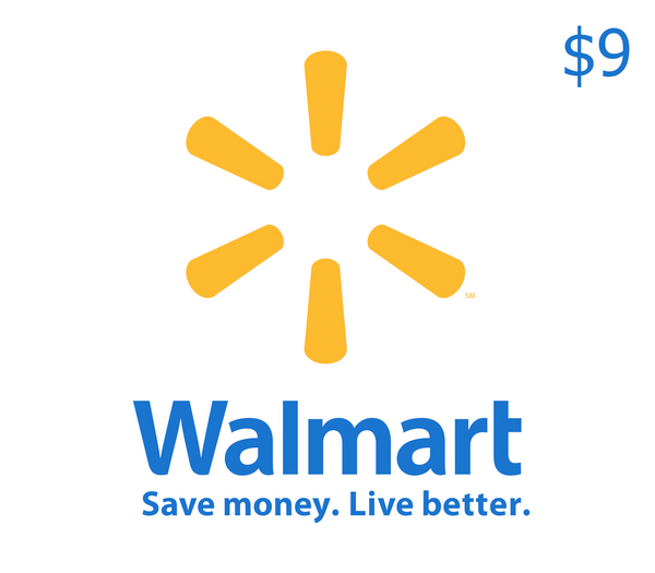 Walmart $9 Gift Card