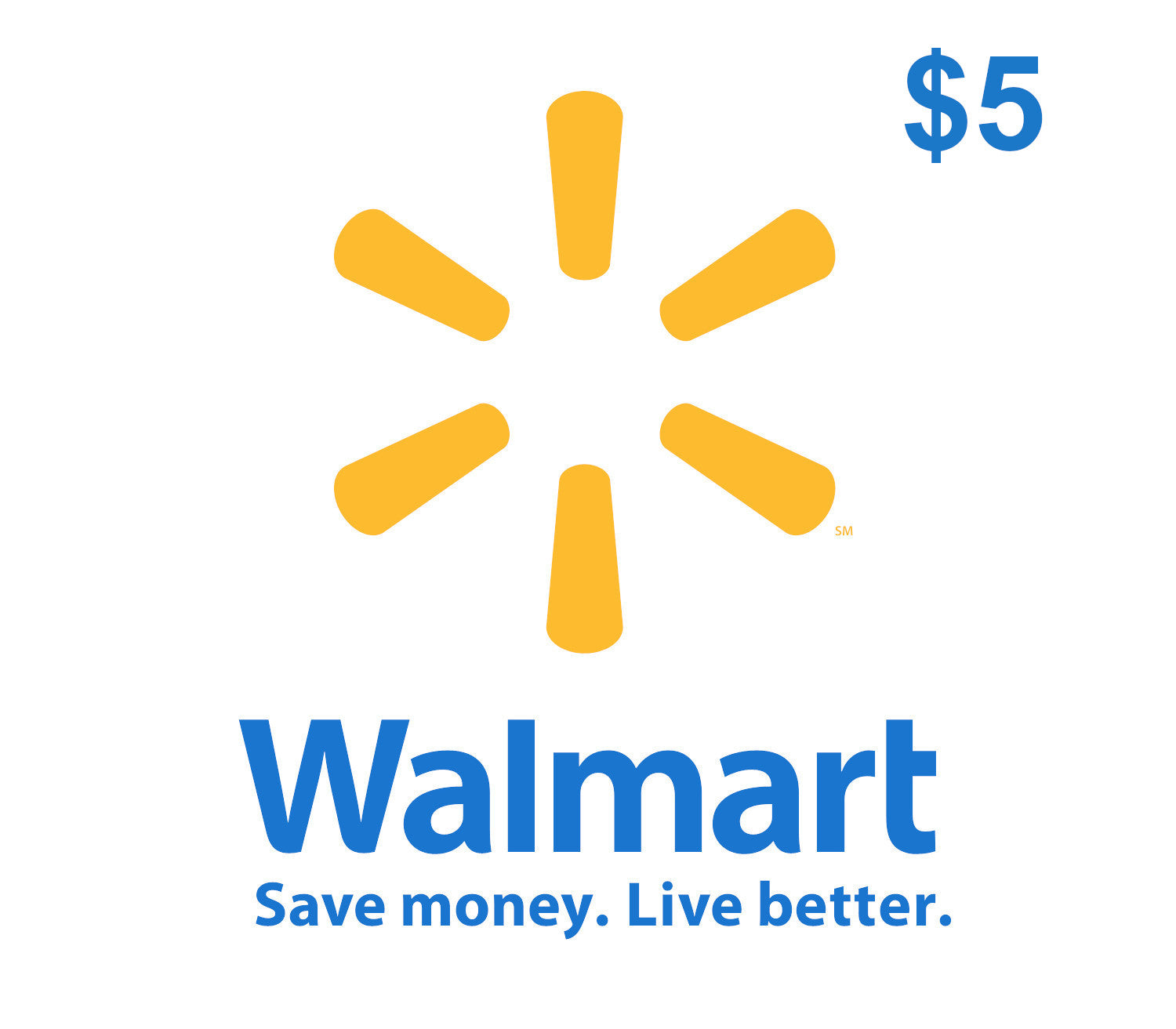 Walmart $5 Gift Card