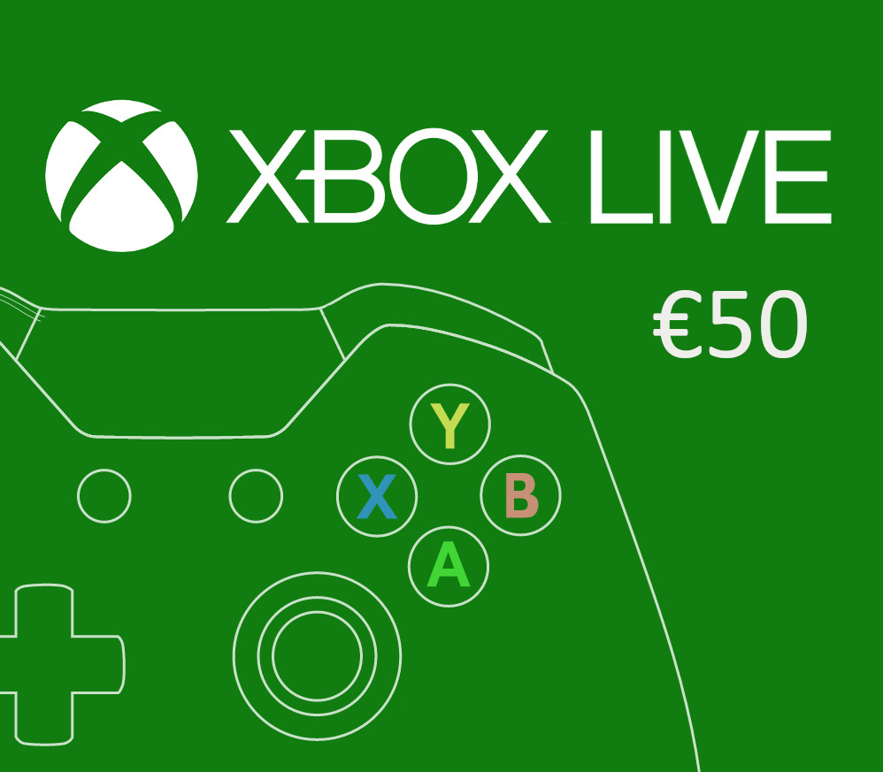 XBOX Live €50 Prepaid Card ES