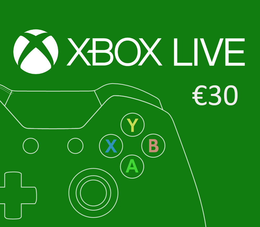 XBOX Live €30 Prepaid Card