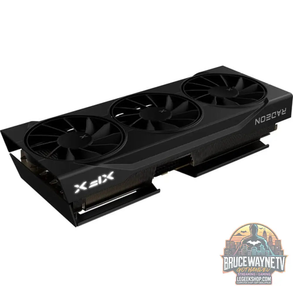 XFX Radeon RX 9070 Swift OC, carte graphique noir, RDNA4, GDDR6, 3x DisplayPort, 1x HDMI 2.1 - XFX - vue 3