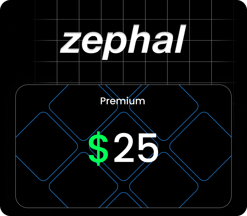 Zephal Serverside $25 Gift Card