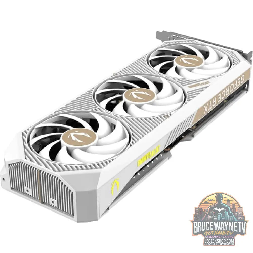ZOTAC GeForce RTX 5070 AMP WHITE Edition, carte graphique - ZOTAC - vue 4